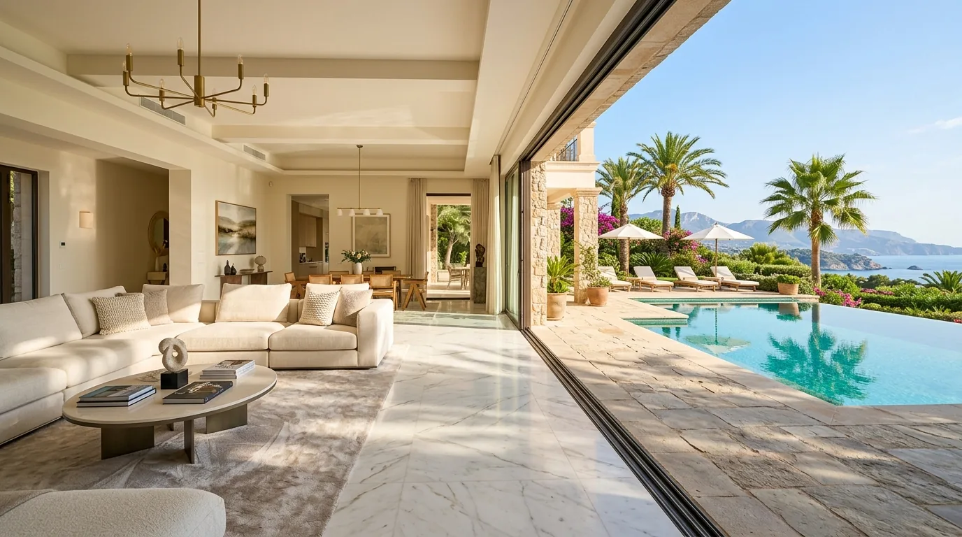 Use low-profile tracks for a sleek finish